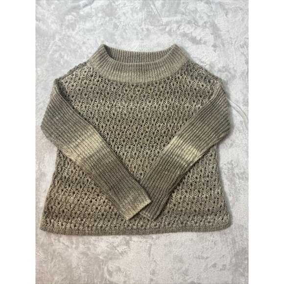 Tommy Bahama Sweaters - Women’s Tommy Bahama Knitted Sweater Cowl Neck Wool Blend Brown Size Medium